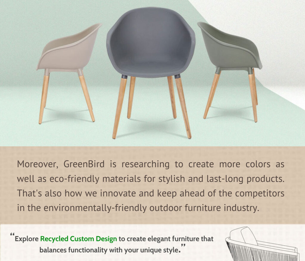 custom design recycled furniture greenbird 5