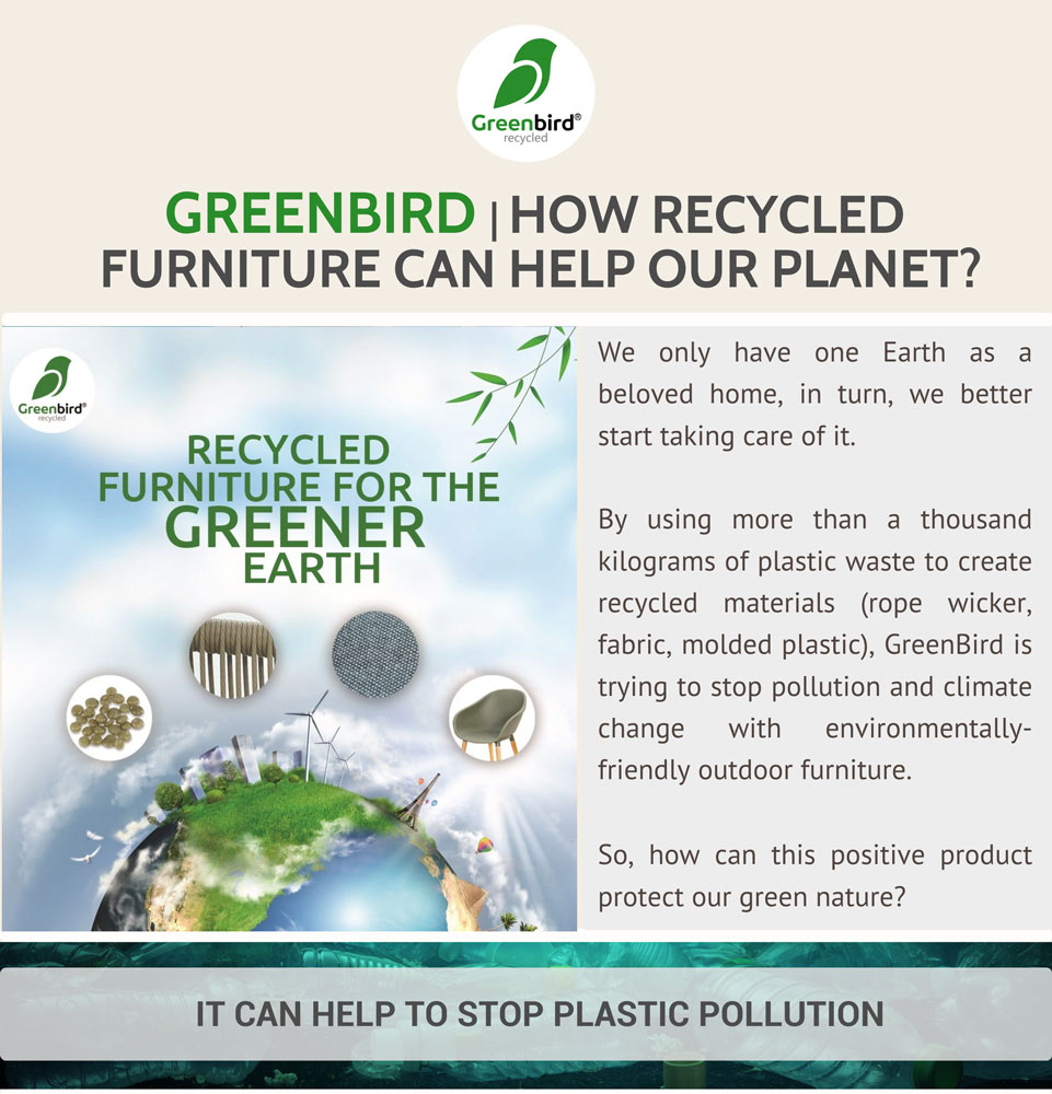 GREENBIRD HOW RECYCLED FURNITURE-CAN HELP OUR PLANET 