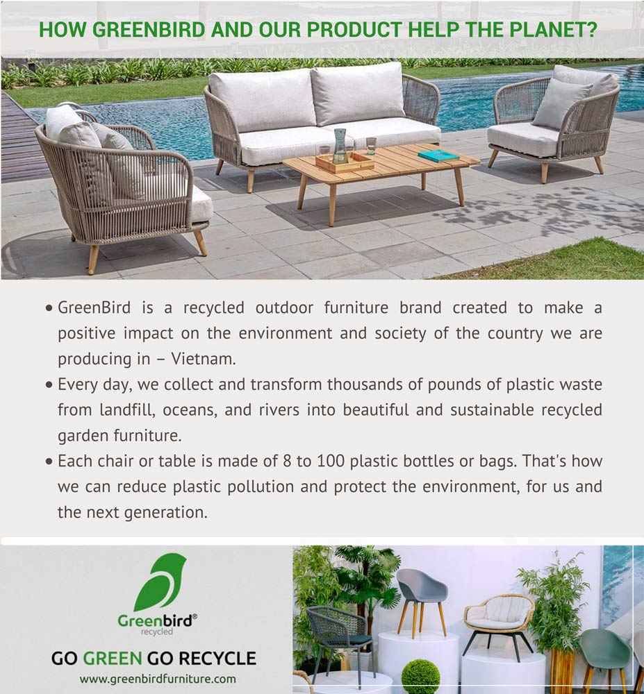 GREENBIRD HOW RECYCLED FURNITURE-CAN HELP OUR PLANET