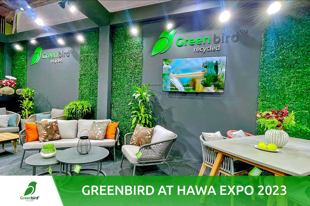 GREENBIRD AT HAWA EXPO 2023 | BE INSPIRED BY THE STORY OF RECYCLED FURNITURE